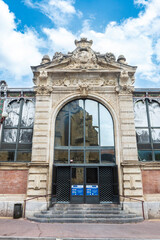 Les Halles food market, Narbona or Narbonne, Occitanie, France