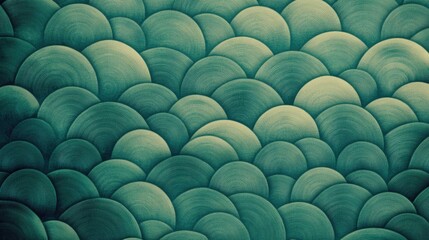 Obraz premium Nature-inspired illustration with sea creatures design on blue background.