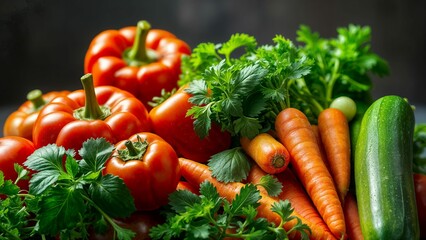 Vibrant Selection of Fresh Vegetables