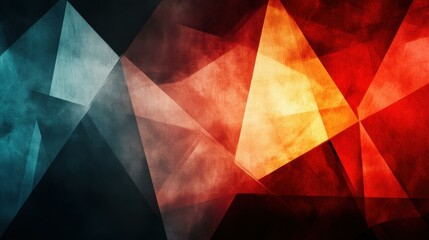 Dynamic Abstract Graphics: A Vibrant Fusion of Color and Shape for Modern Design