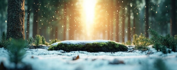 Enchanted Winter Forest A Magical Landscape of Sparkling Snow and Stillness, Free High-Resolution Photo Download