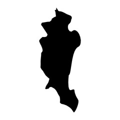 Tursunzoda District map, administrative division of Tajikistan. Vector illustration.