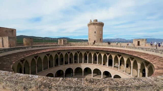 Castell de bellver in Mallorca