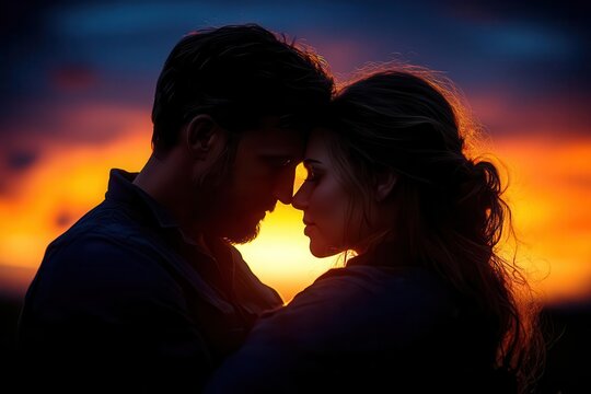 a family shares a heartfelt embrace at sunset radiating love and support as they navigate their emotions after the loss of a loved one symbolizing resilience and unity