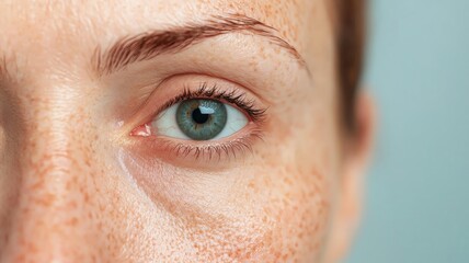 Fototapeta premium Face with visible hyperpigmentation spots and uneven skin tone hyperpigmentation, skin discoloration, face problem