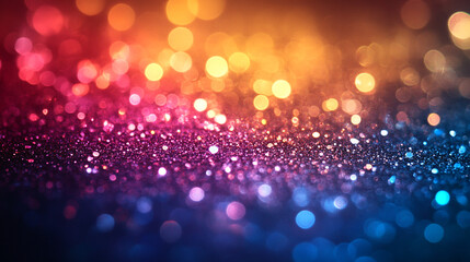 Abstract pink blue golographic background Glow with Soft Blurred  Bokeh Lights Perfect for elegant and festive designs. celebration, holiday atmosphere 