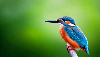 Beautiful bird in nature Common Kingfisher (Alcedo atthis)