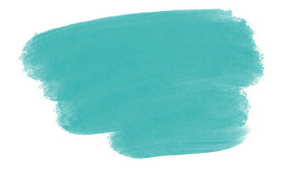 raster illustration, brush stroke green on white background. Element for packaging, cards. 