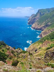 View from island on the sea on Madeira