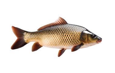 Fototapeta premium fish on white background