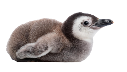 close up of a baby chick