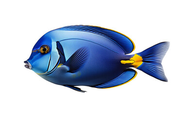 tropical fish isolated on white