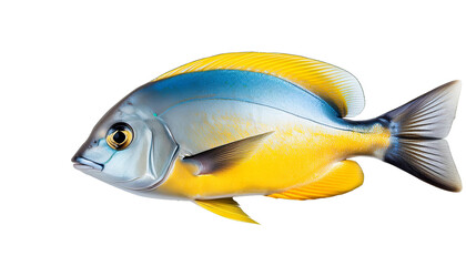 tropical fish isolated on white