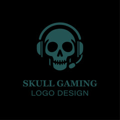 Skull Gaming Logo Design