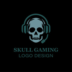 Skull Gaming Logo Design