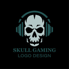 Skull Gaming Logo Design