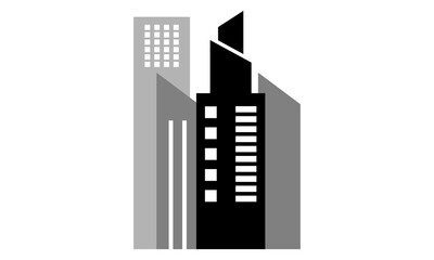 Obraz premium building skyscraper, city building vector