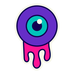 Psychedelic Sticker