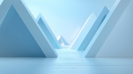 Obraz premium Podium stage for product showcase photography, a sleek and modern design with soft lighting, a platform that highlights the product's elegance, reflecting a minimalist and high-end style, 3D rendering