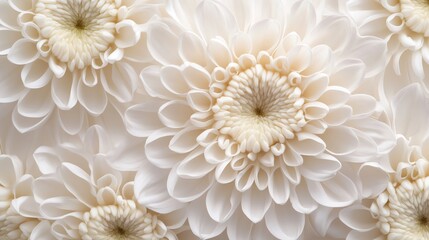 Elegant white flowers with intricate petals, perfect for backgrounds and floral designs.