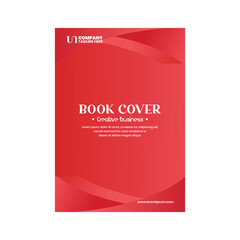 Fototapeta premium book cover for school business company