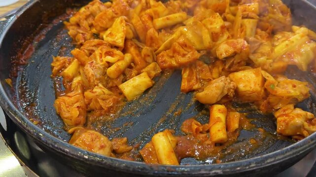 철판 닭갈비