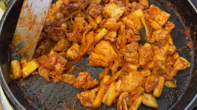 철판 닭갈비