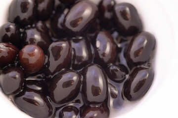 Black turtle bean. black beans close up