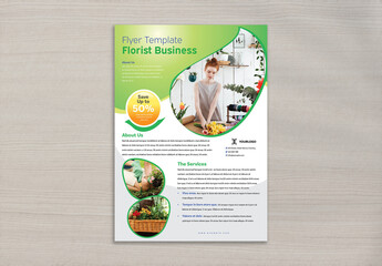 Gardening Flyer Layout