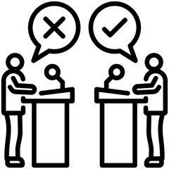 Debate Icon