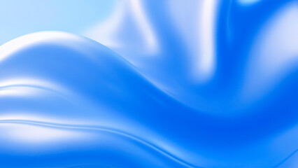 Obraz premium abstract blue flowing lines