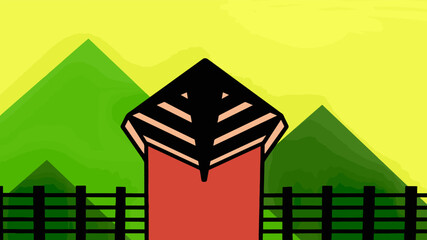 Ilustração Vetorial casa, em casa, ícon, arquitectura, construção, construção, ilustração, símbolo, espólio, design, comércio, vector, assinar, 3d, real, conceito, propriedade, porta, venda, energia,  © IM Studio