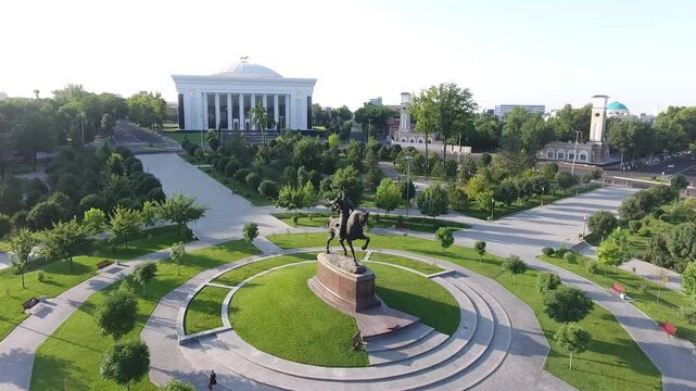 Statue of Amirtemur, Tashkent city