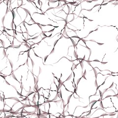 Abstract line ornament seamless hand drawn pattern. Purple taupe, spicy pink and cotton seed colors. Endless motif for packaging, scrapbooking, textiles, paper