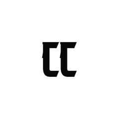CC monogram logo design letter text name symbol monochrome logotype alphabet character simple logo