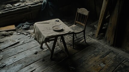 Traditional French coq au vin with braised chicken, red wine sauce, mushrooms, and fresh thyme