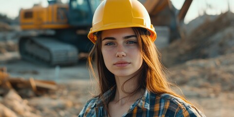Female Construction Worker