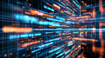 Close up shot of a digital calendar and task list displayed on a high tech screen on an automated workflow desk, illustrating the advanced AI technology at work to streamline daily work processes.