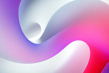 Abstract colorful gradient background with lines and waves. Digital illustration for wallpapers, posters and covers.