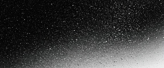 Obraz premium Cosmic dust, starfield, nebula, galactic haze, black background, celestial glow, shimmering particles, ethereal light streak, astronomical phenomenon, deep space, wispy cloud, interstellar matter, mil