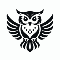 owl logo illustration