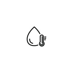 Weather icon, Meteorology icon, Outline icons set isolated on white background flat vector illustration