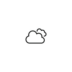 Weather icon, Meteorology icon, Outline icons set isolated on white background flat vector illustration