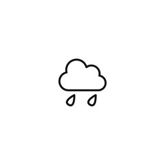 Weather icon, Meteorology icon, Outline icons set isolated on white background flat vector illustration