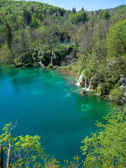 Die Plitvicer Seen in Kroatien / Nationalpark