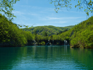 Die Plitvicer Seen in Kroatien / Nationalpark