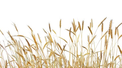 Isolated crop on white background showcases nature's bounty. A vivid display of agricultural produce that highlights its beauty and importance.