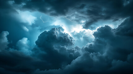 Obraz premium thunderstorm