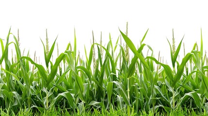Obraz premium Isolated crop on white background showcases nature's bounty. A vivid display of agricultural produce that highlights its beauty and importance.