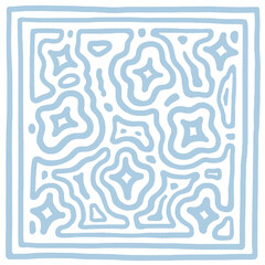 stars pattern with  glitter , bright  blue color , abstract background. trendy scarf, handkerchief , textile or your decoration .